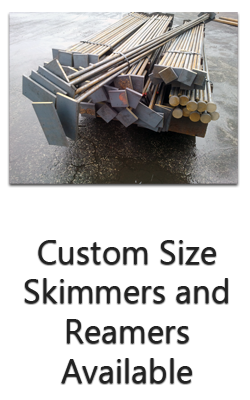 Heavy Duty Molten Metal Skimmers and Reamers